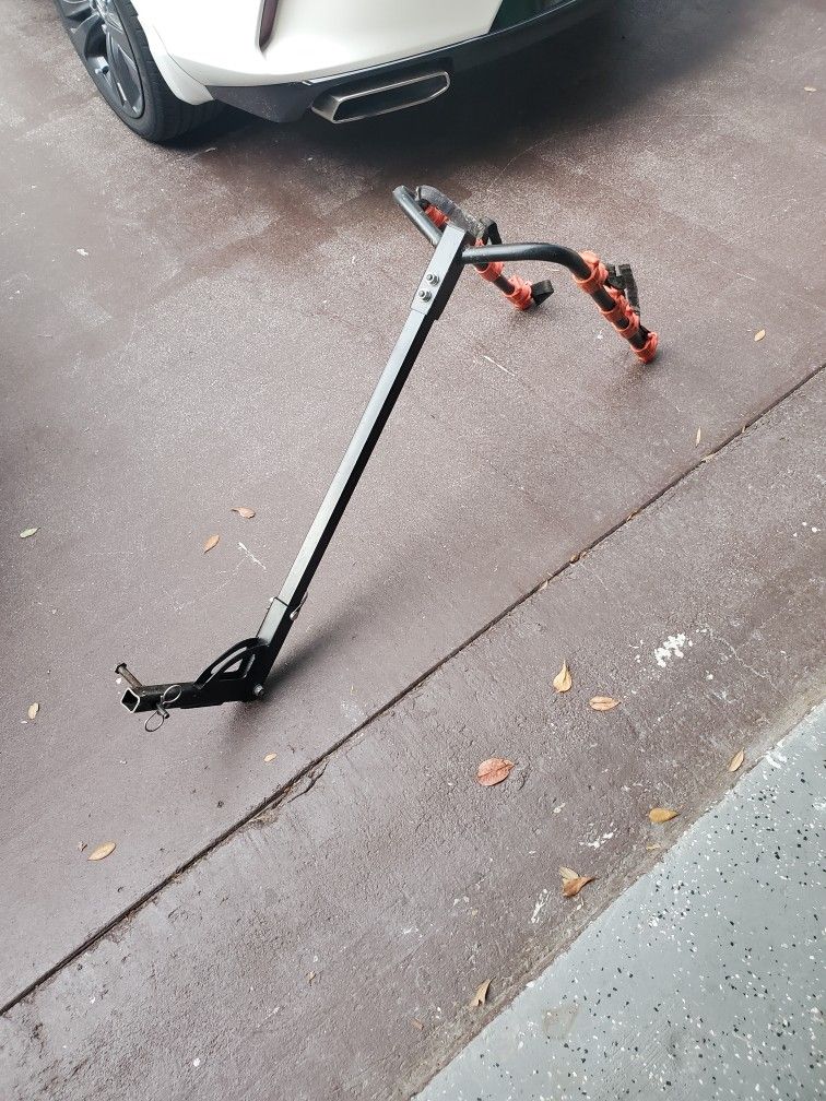 Bike Rack -- 4 Place Trailer Hitch Set-up