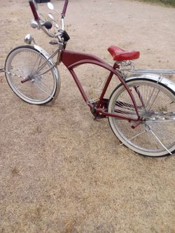 26-in lowrider huffy bike