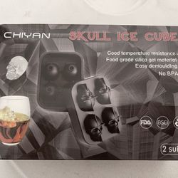New Skull Ice Cube Mold