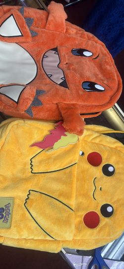 Pokémon charmamder pikachu plus backpacks