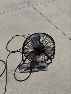 12” heavy duty fan