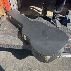 Guitar Case With Display Guitar Inside 