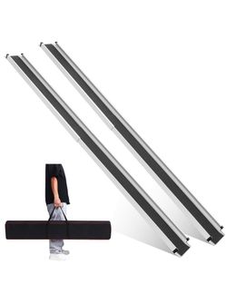 Wheelchair ramp 8FT, Lightweight, Retractable and Portable, can be Used for Wheelchair ramps, Comes with a Handbag