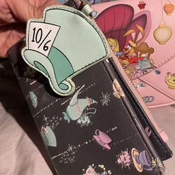 Alice And Wonderland Tea Party Wallet 