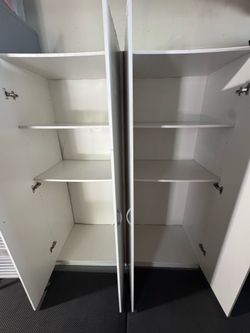 Free: Home Depot storage closets