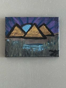 Psyche Pop Original Mini Painting