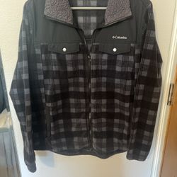 Columbia Zip Up Sweatshirt 