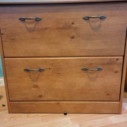 Wooden Filing Cabinets - Very Good Condition
