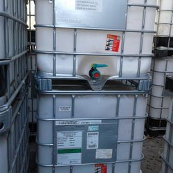 IBC Water Tanks  Metal Caged  330 Gallons  275 Gallons IBC TOTES