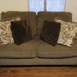 Love Seat And Couch