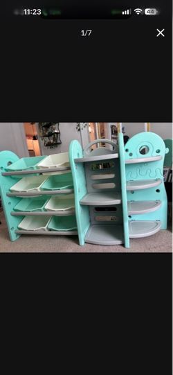Kids  toy bin /book shelf