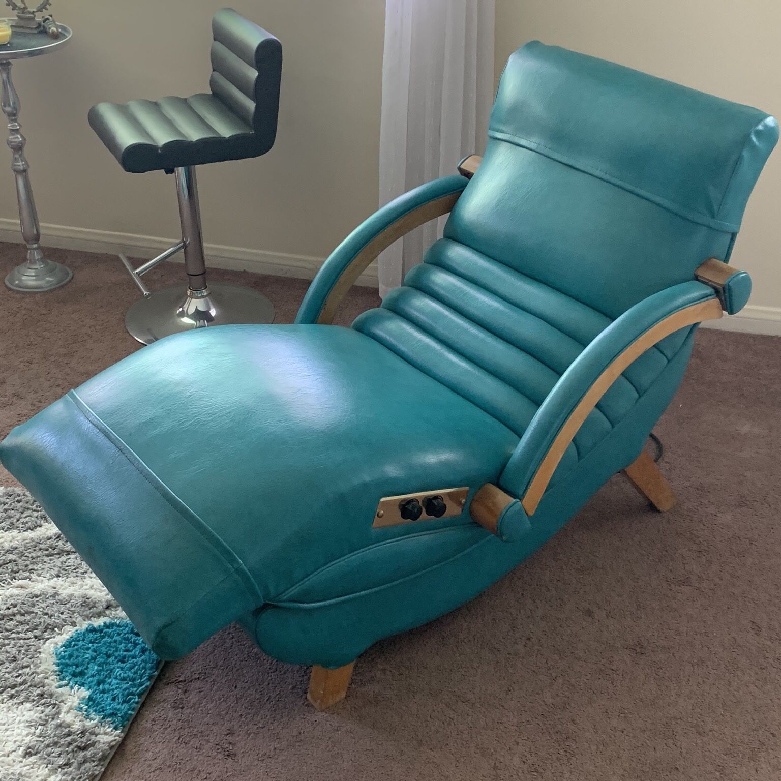 Vintage Contour Lounge Chair Company Zero Gravity Heated Massage