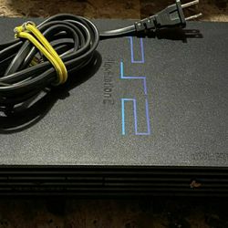 Playstation Ps2 With Controller & Memory Card