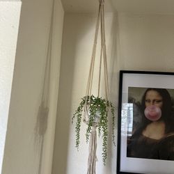 Faux Hanging Plant 