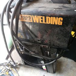 Harbor Freight 170 Mig Welder And Cart