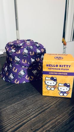 Exclusive Sparks LA Basketball Hello Kitty Bucket Hat