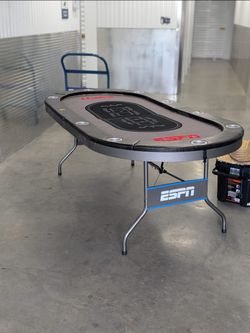 Poker table