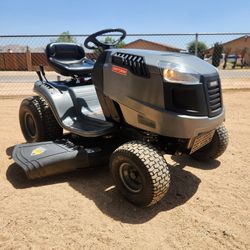 Garden Tractor With Weed Maintainer 
