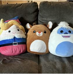 Rudolph Squishmallow Set