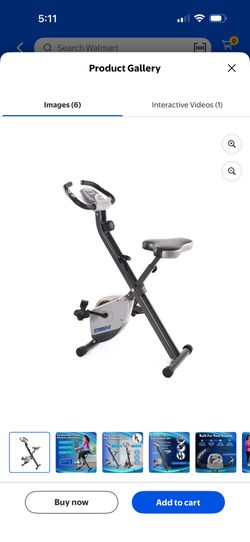 Stamina Cardio Folding Exercise Bike with Heart Rate Sensors and Extra Wide Padded Seat