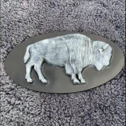 The Old Gray Buffalo Wall Plaque 