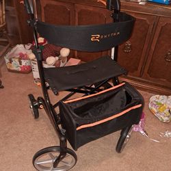 Walker With Wheels And Seat