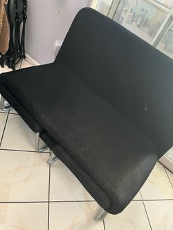 Black sofa