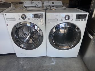 LG Washer and gas Dryer working 3 motor Warranty we Deliver
