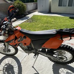 2005 KTM 450 EXC. Plated With Current Registration