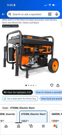 Generator $250