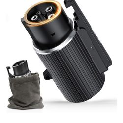 Mavulo Tesla to J1772 EV Charger Adapter 19KW Fast Charging 80A/240V,NACS Converter Works with Tesla Wall Connectors/Destination Charger/Mobile Connec