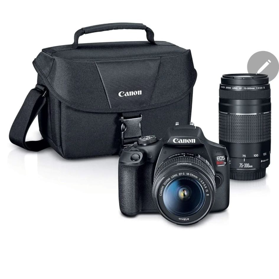 Camera canon With Both Lens , Charger And Bag