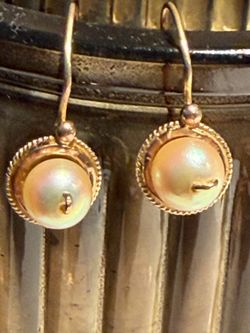 10k gold earrings vintage