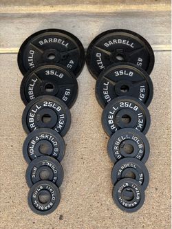 CAP. Olympic Barbell Weight Plates $260