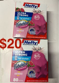 Hefty 13 Gallons Garbage Bags Set