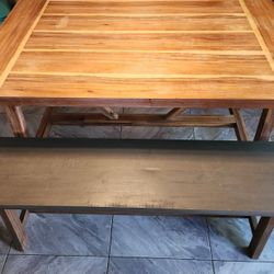 Table And Bench