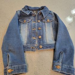 Two Child's Jean Jackets.  Size  4T