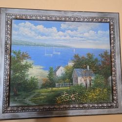 Seascape By C. Jaffey ORIGINAL