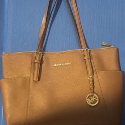 Authentic Brown Michael Kors Purse 