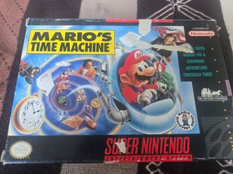 Mario's Missing SNES CIB