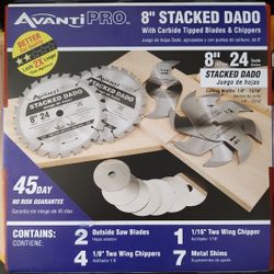 Avanti Pro 8" DADO Blade
