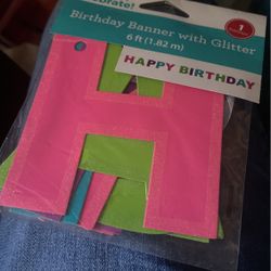 Happy Birthday Banner 