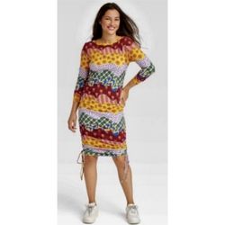 NEW WITH TAGS LATINO HERITAGE MONTH LONG SLEEVE DRAWCORD DRESS SIZE XS West Las Vegas See My Listings Summerlin