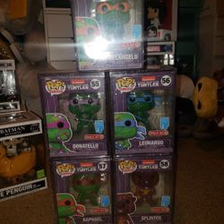 Teenage Mutant Ninja Turtles Funko Pop Set