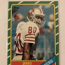 Jerry Rice RC!  Solid Card   PSA Worthy 