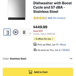 Whirlpool Dishwasher 