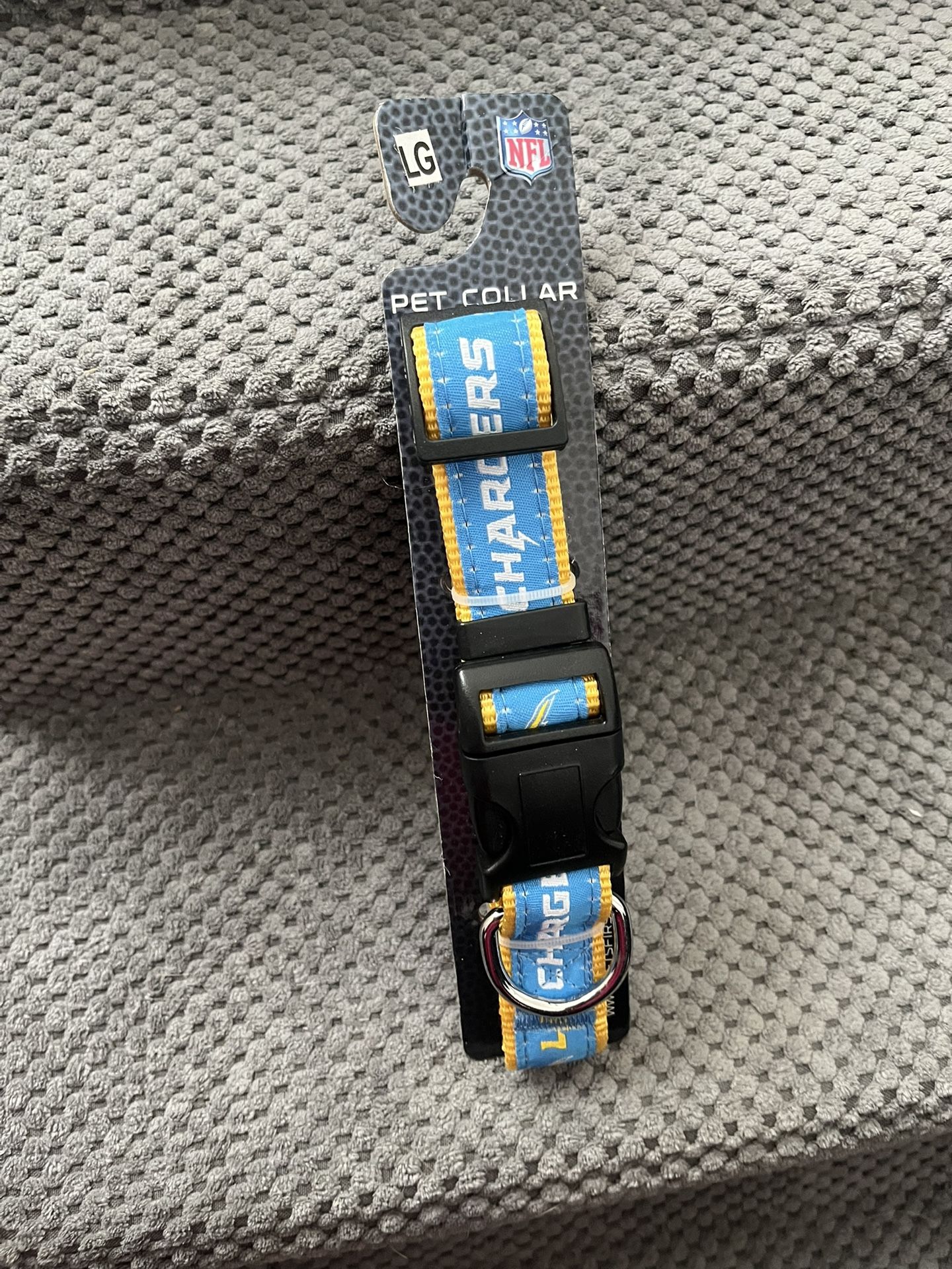 LA Chargers Dog Collar