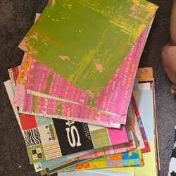 Scrapbook Papers All Different Types