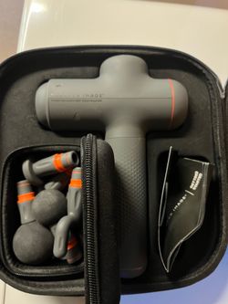 Sharper image deep tissue massage gun