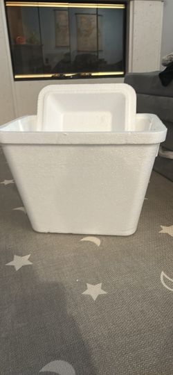 Styrofoam Ice Chest